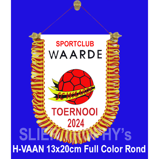 Pennant 13x20cm Full Color