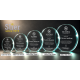 Aurora Business Business Award glas type "Aurora-business" Slier sportprijzen Rotterdam