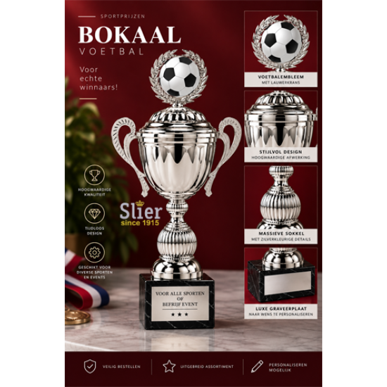 Bokaal/Trofee type Bakula-Slier Sportprijzen