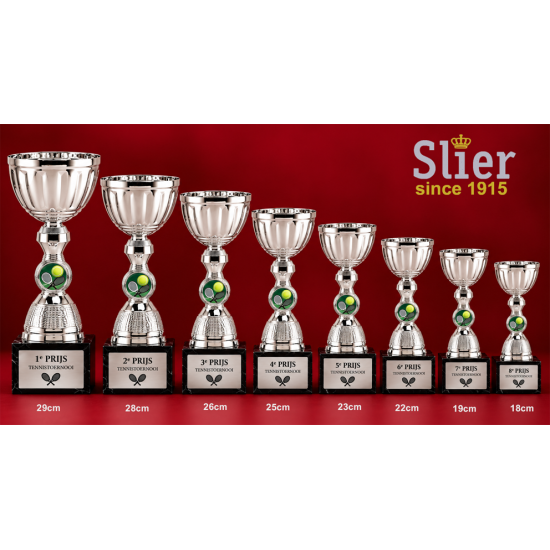 Bokaal "type Ben"Slier Sportprijzen Rotterdam Bokaal "type Ben"Slier Sportprijzen Rotterdam