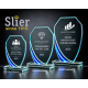 Business award model Bridget jade glass Slier sports awards