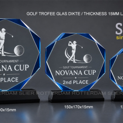 Claude glas golftrofee