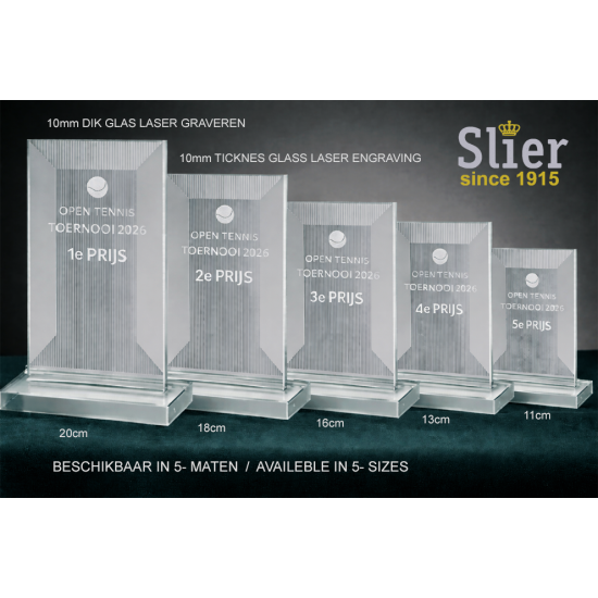 Tennistrofee type Evert tennis - Slier Sportprijzen Tennistrofee type Evert tennis - Slier Sportprijzen