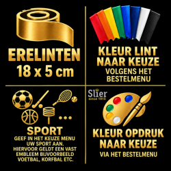 Ribbon of honour 18x5cm v.a.€ 0.58 Ribbon of honour 18x5cm v.a.€ 0.58