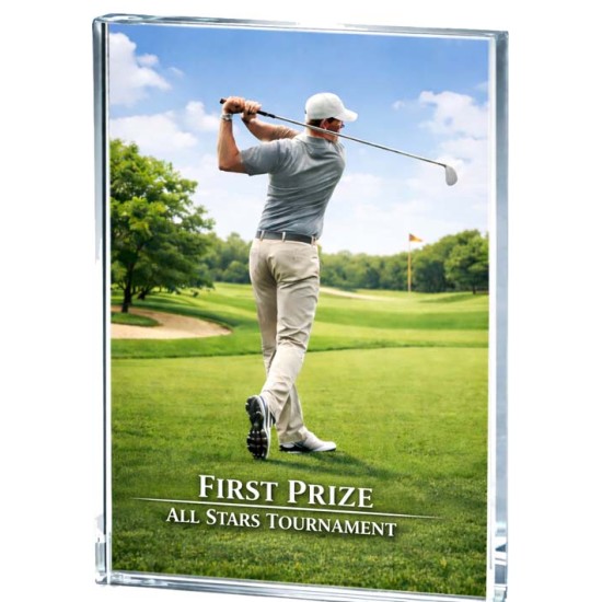 Golf Trofee type Luciano-Slier sportprijzen