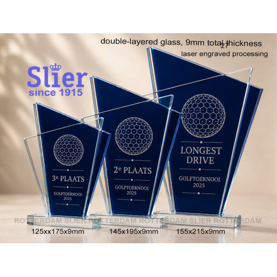 Golf Awards van Glas